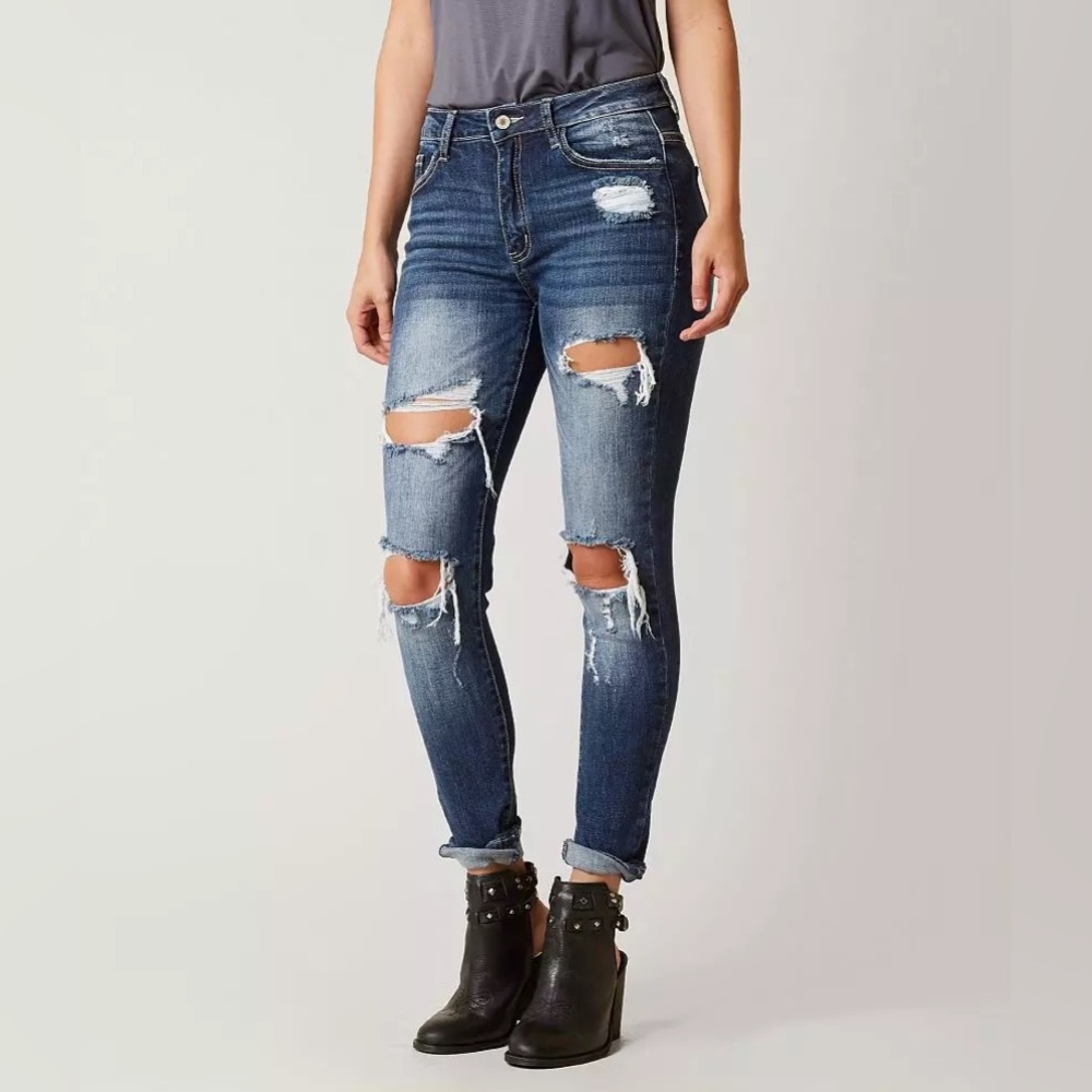 High Rise Skinny Stretch Jean